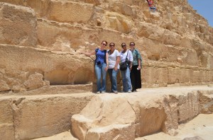 Me, Melissa, Mekhell and Kristin.