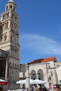 Split-Amazing bell tower!!!  I got to hear them ring!