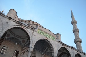 The Blue Mosque.
